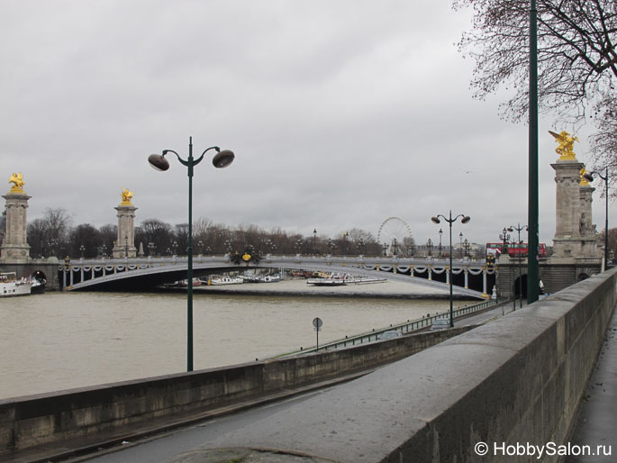 Мост Александра III в Париже