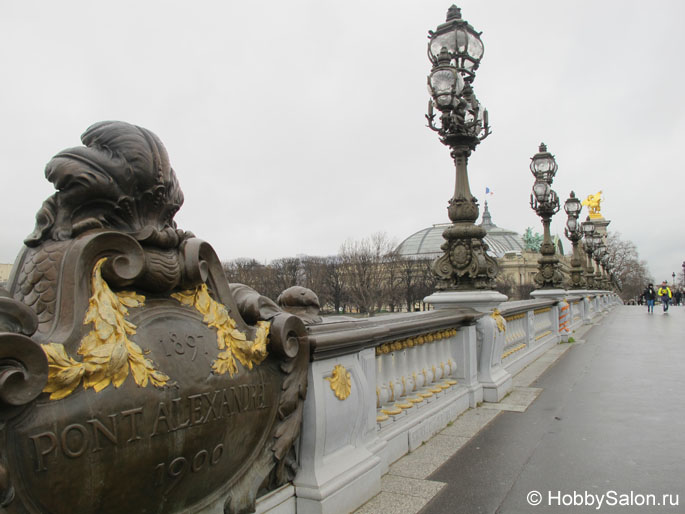 Мост Александра III в Париже