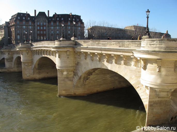 Мост Пон-Нёф (Новый мост), Париж