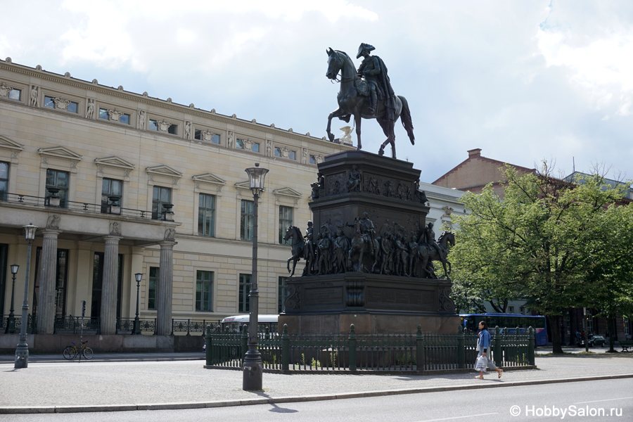 Памятник королю Фридриху II Прусскому