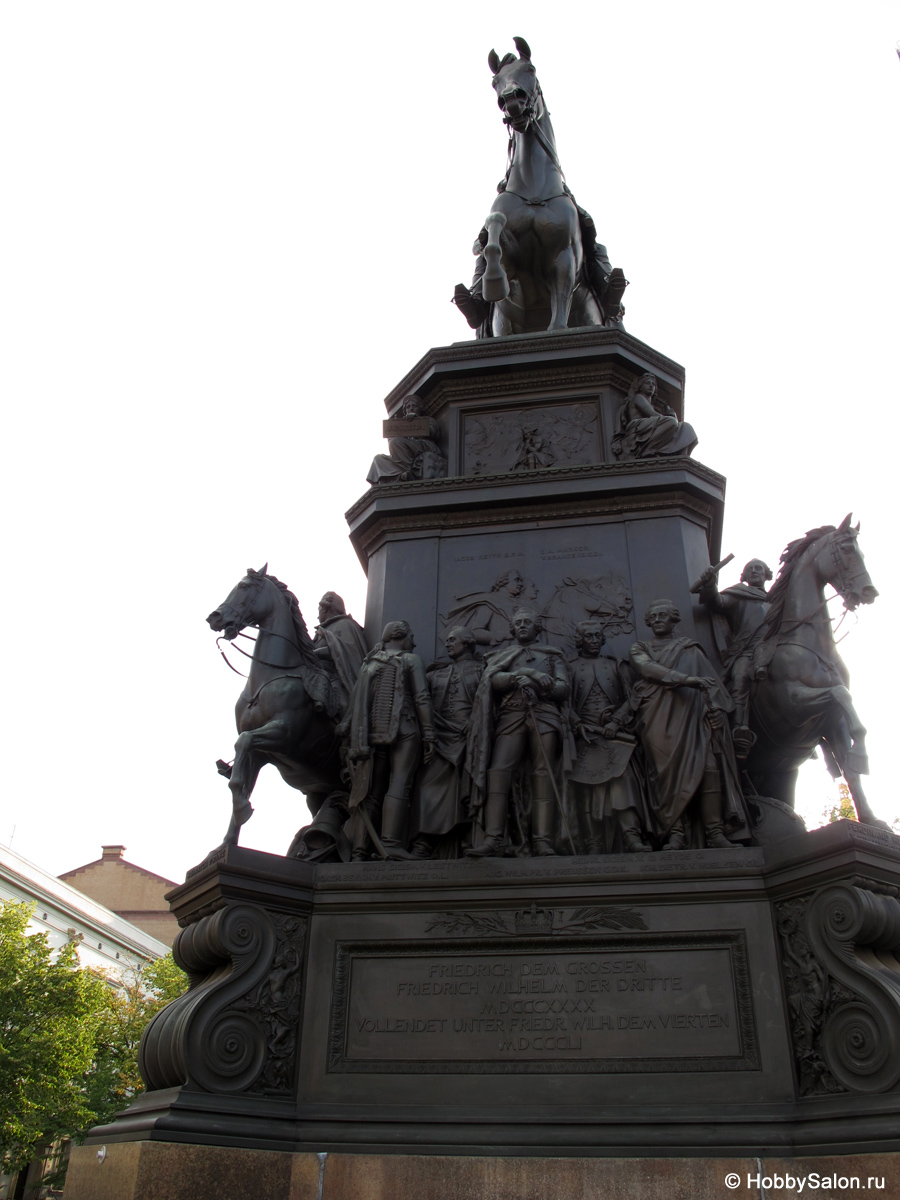 Памятник королю Фридриху II Прусскому