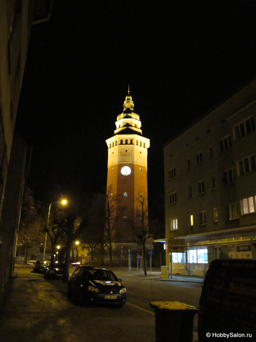 Водонапорная башня в Финстервальде