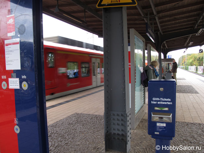 Как добраться из Hannover Langenhagen в город?