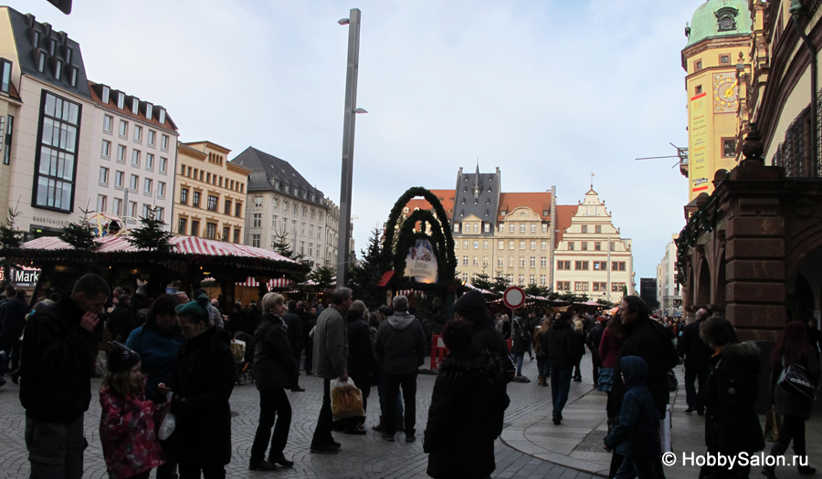 Рыночная площадь в Лейпциге