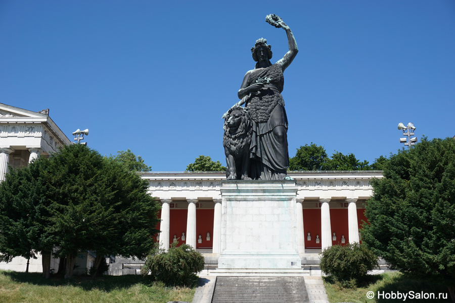 Монумент бавария в мюнхене