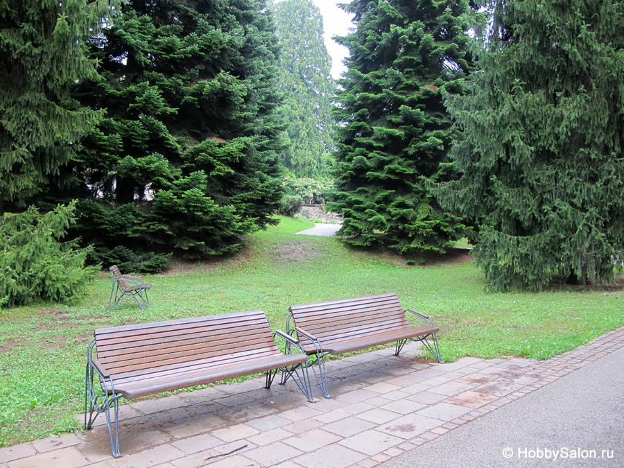 Парк в Левико Терме