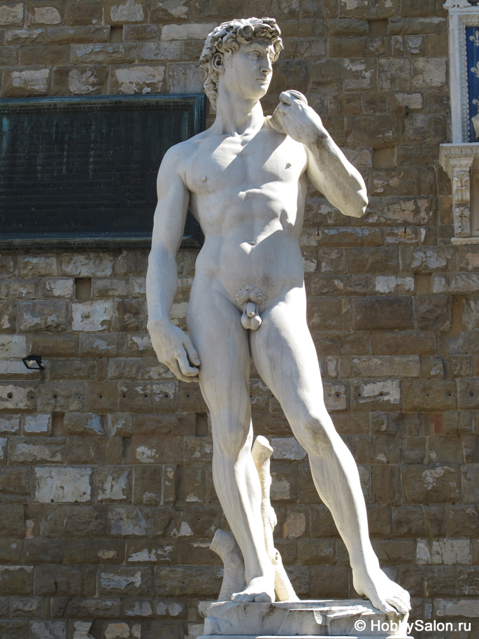 «Давид» работы Микеланджело