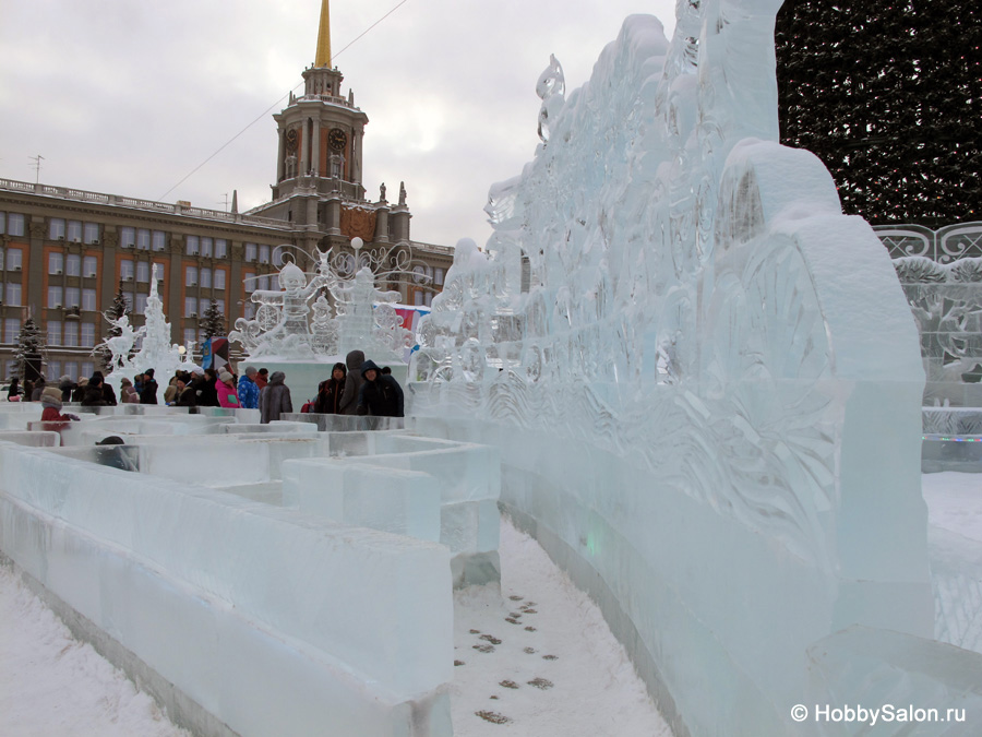 Ледовый городок в Екатеринбурге - 2016–2017