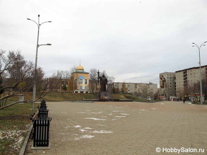 Памятник «Седой Урал»