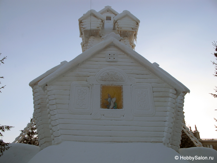 Ледовый городок в Екатеринбурге, фото