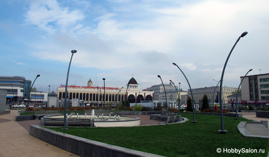 Привокзальная площадь в Казани