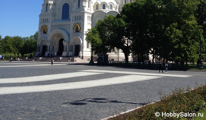 Якорная площадь в Кронштадте