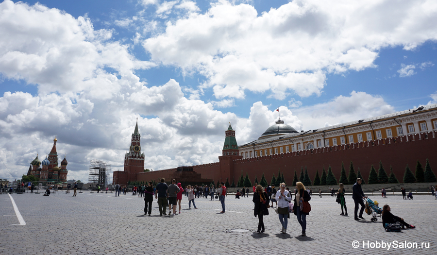 Красная площадь в Москве