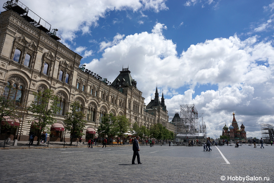 Красная площадь в Москве