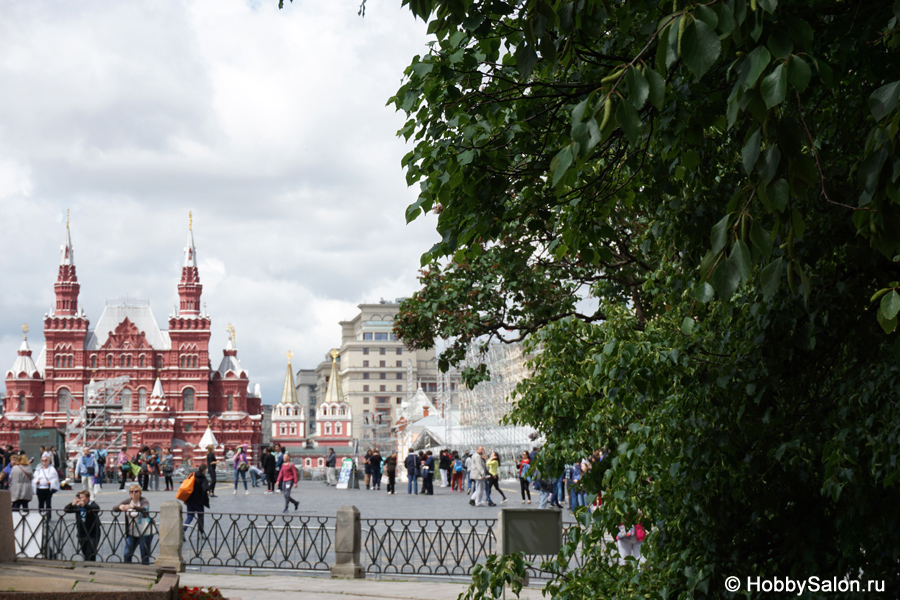 Красная площадь в Москве