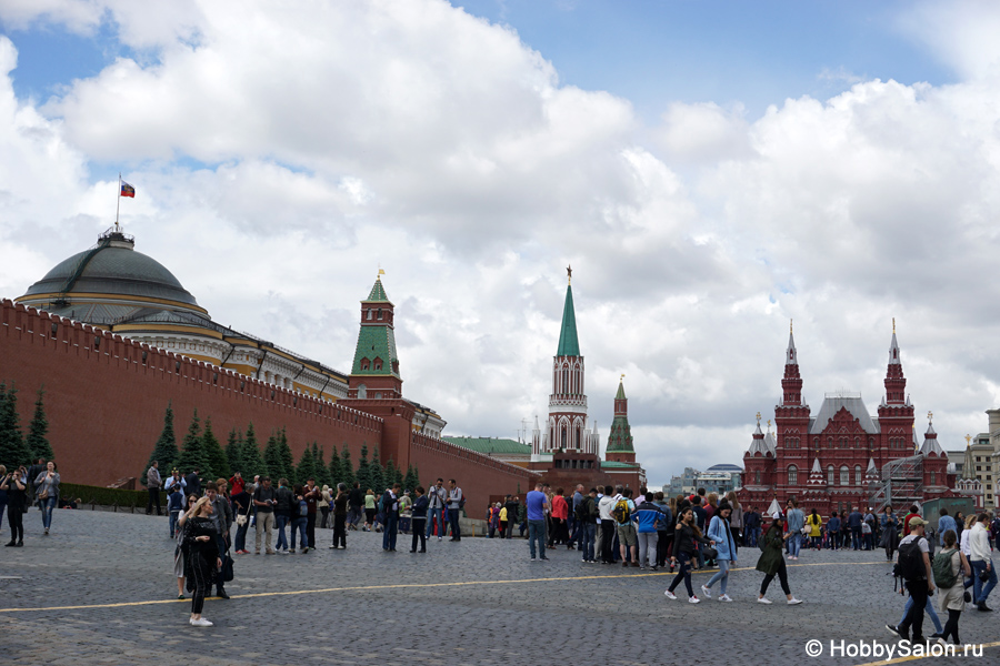 Красная площадь в Москве