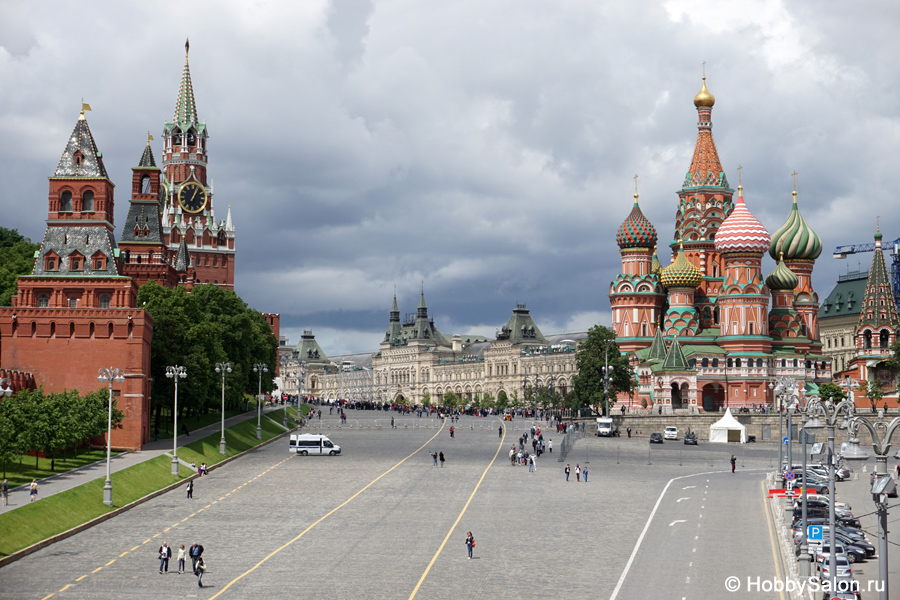 Красная площадь в Москве