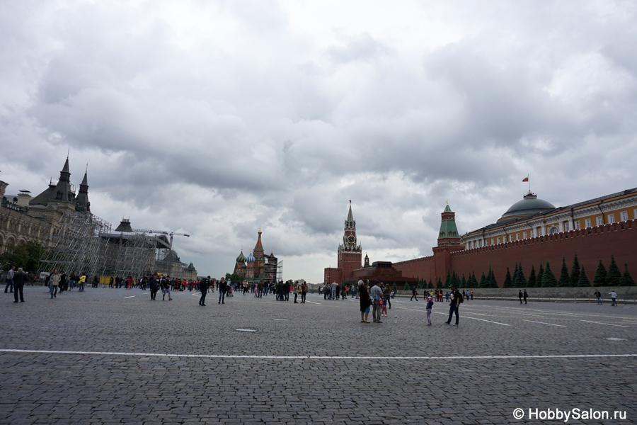 Красная площадь в Москве