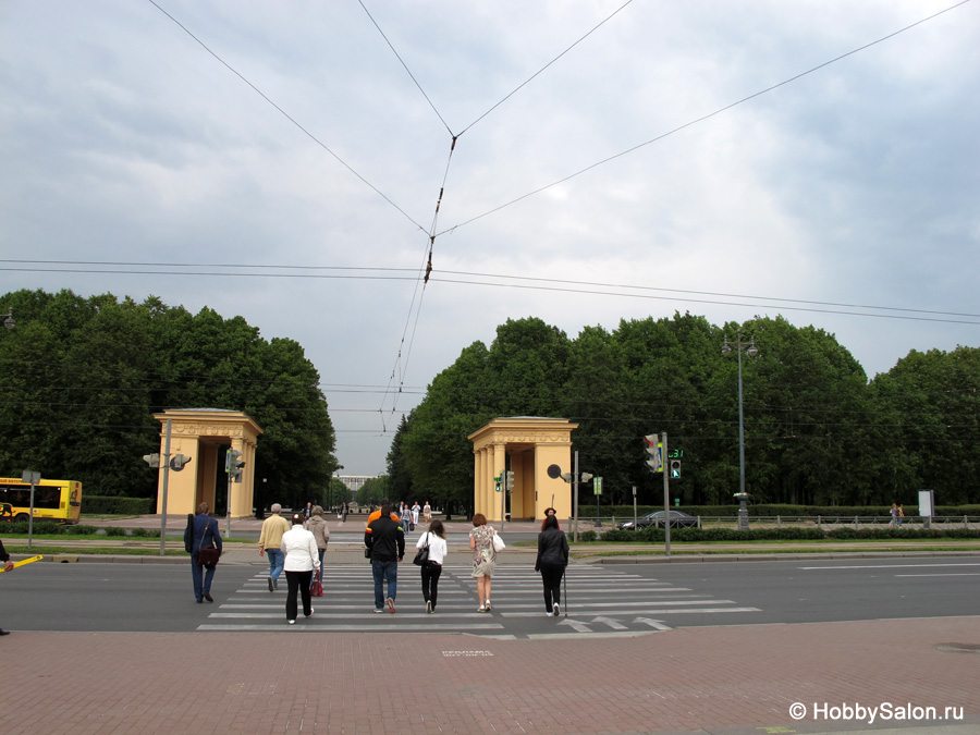 Московский парк Победы в Санкт-Петербурге