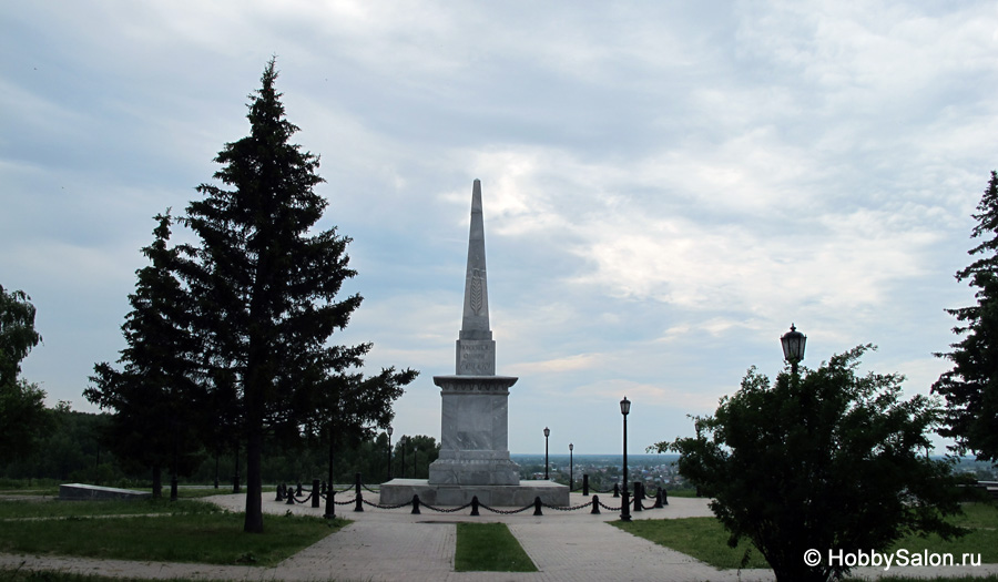 Памятник Ермаку в Тобольске